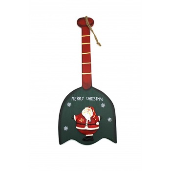 Decoratie Clopotel Craciun, AndrewKai Home, Lemn, 41 cm Decoratie Clopotel Craciun, AndrewKai Home, Lemn, 41 cm