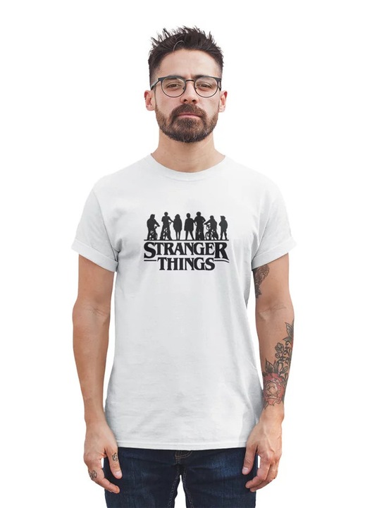 MO00082 Stranger Things L, Fehér