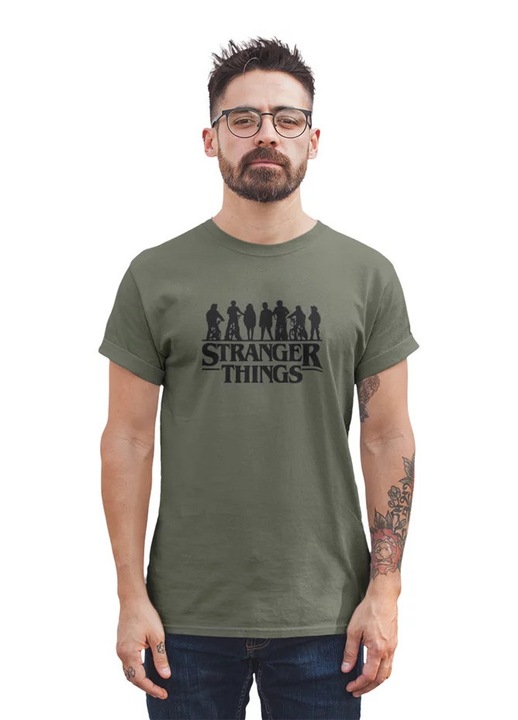 MO00082 Stranger Things L, Zöld