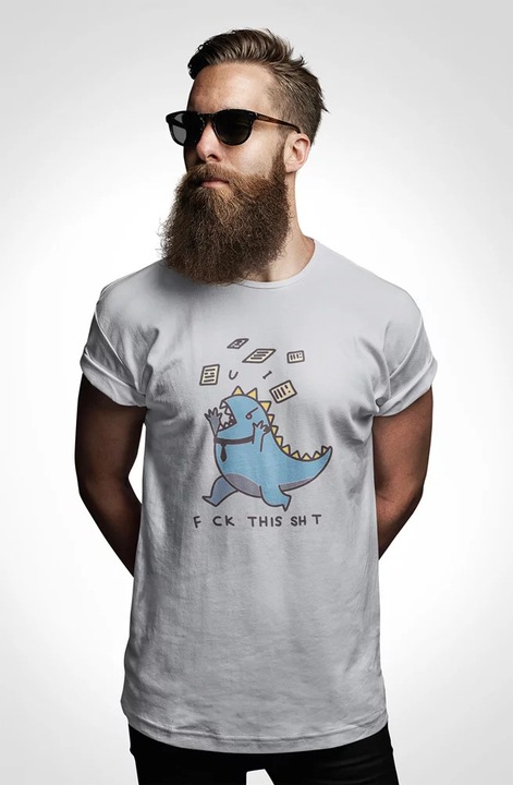 ST00143 Fck This Sht, Szürke