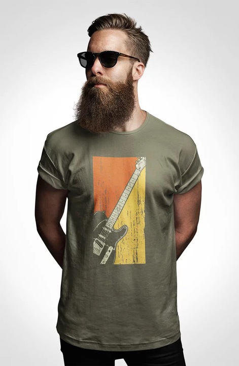 ST00149 Chitară, Verde