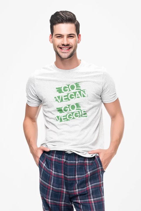 ST00154 Go Vegan, Fehér