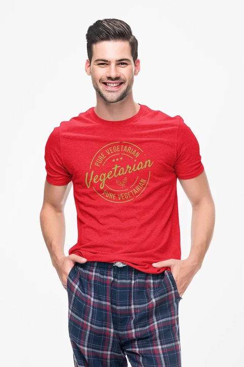 ST00157 Vegetarian, Piros