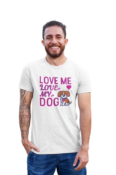 ST00178 Love My Dog, Fehér