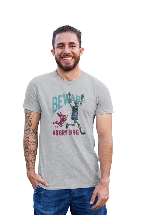 ST00181 Angry Dog, Szürke