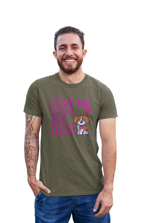 ST00178 Love My Dog, Zöld