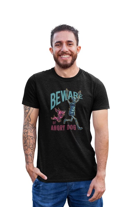 ST00181 Angry Dog, Fekete