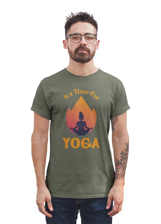 ST00191 Yoga, Zöld