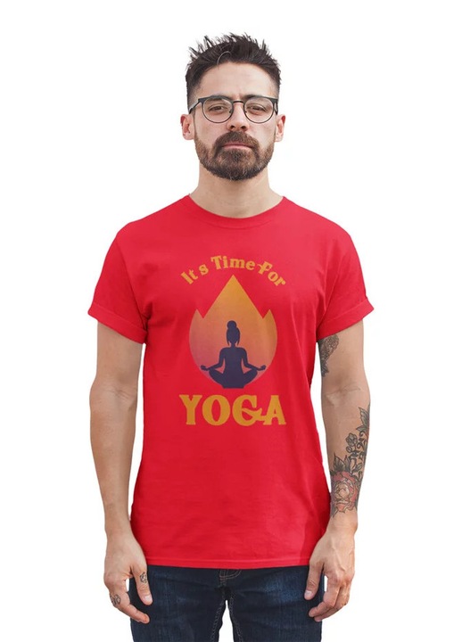 ST00191 Yoga, Piros