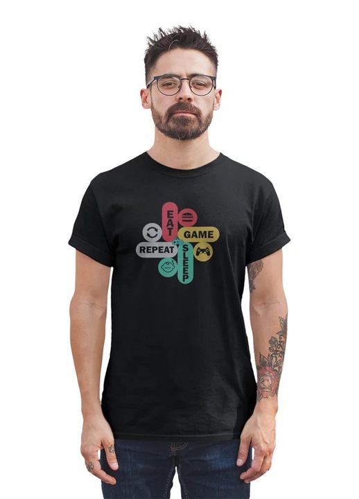 ST00198 Gamer, Fekete