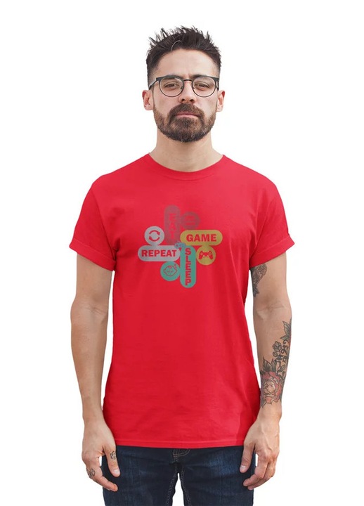 ST00198 Gamer, Piros