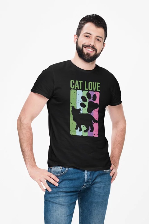 ST00209 Cat Love, Fekete