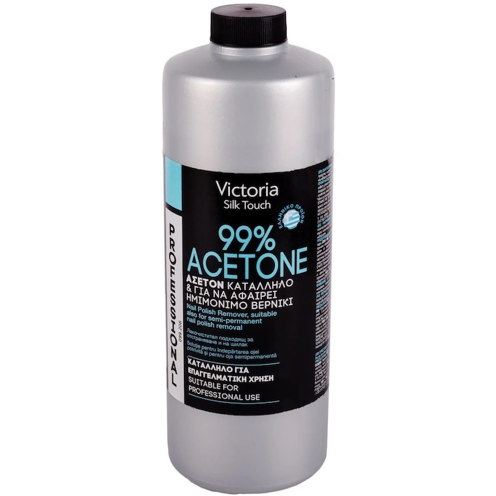 Aceton féltartós körömlakkhoz VICTORIA - 500ml