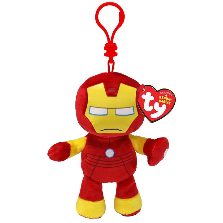 Плюшена играчка, AS Company, Iron Man, 8.5 cm