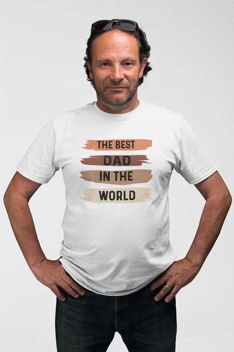 ST00222 Best Dad, Fehér