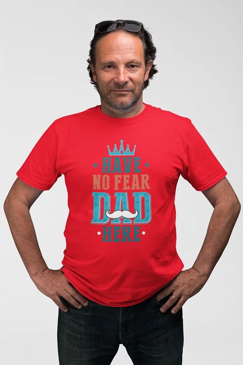 ST00223 Dad Here, Piros