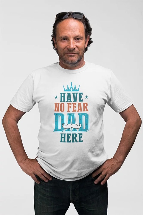 ST00223 Dad Here, Fehér