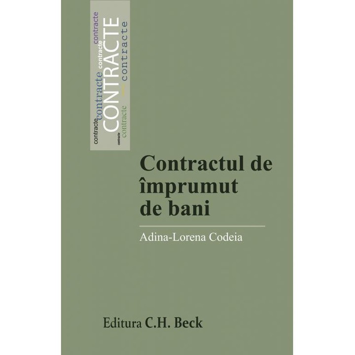 Contractul de imprumut de bani