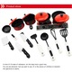 Set ustensile de bucatarie pentru copii Fokelyi, 13 piese, plastic, 2 ani