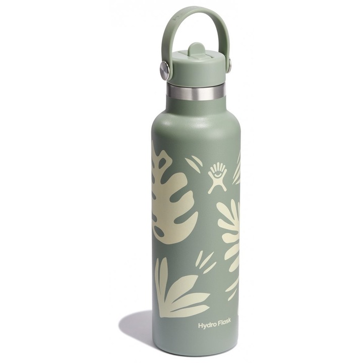 Termos Hydro Flask Standard Mouth, 0,621 l, izolare 12h cald, 24h rece, 7,3x23,8cm