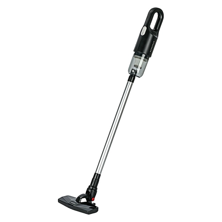 Aspirator vertical fara fir, 120W, capacitate cupa de praf 0, 4L, cu rezervor de apa, putere de aspirare 12000Pa, 6000mAh, potrivit pentru toate tipurile de lucrari de curatenie casnica, durata lunga de viata a bateriei, negru