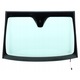 Стъкло за Fiat 500C Cabrio 2009– – с антена, Предно