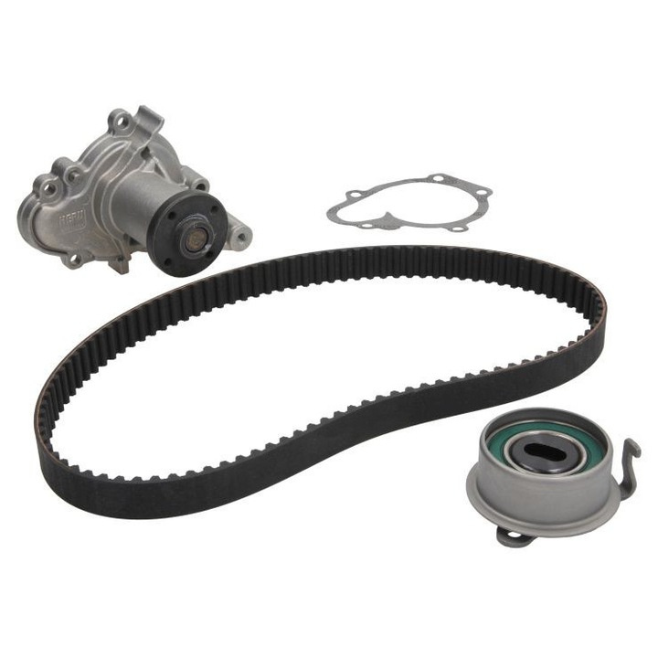 Vízpumpa és vezérműszíj készlet feszítővel Hyundai Atos, Getz, Kia Picanto I 1.0/1.1 2002.09-2013.12