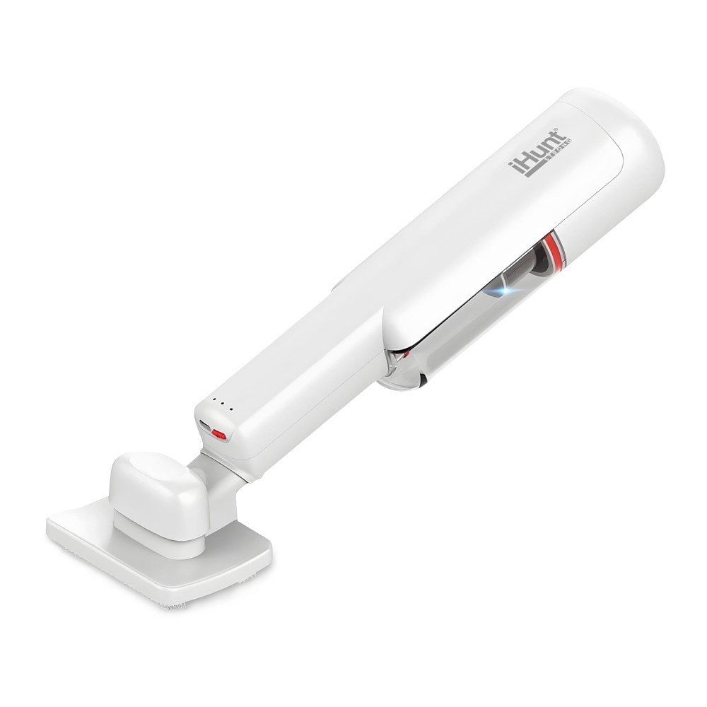 Aspirator de mana fara fir iHunt Bro Vacuum Cleaner 3-in-1, Multisuprafete, Aspiratie puternica 100W / 13kPA, Include perie curatat par animale si accesorii spatii inguste, White