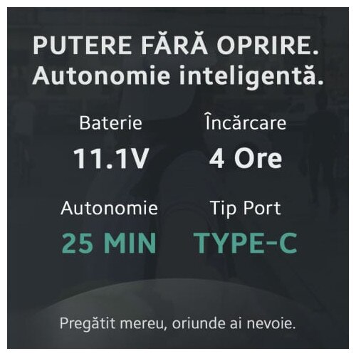Aspirator de mana fara fir iHunt Bro Vacuum Cleaner 3-in-1, Multisuprafete, Aspiratie puternica 100W / 13kPA, Include perie curatat par animale si accesorii spatii inguste, White