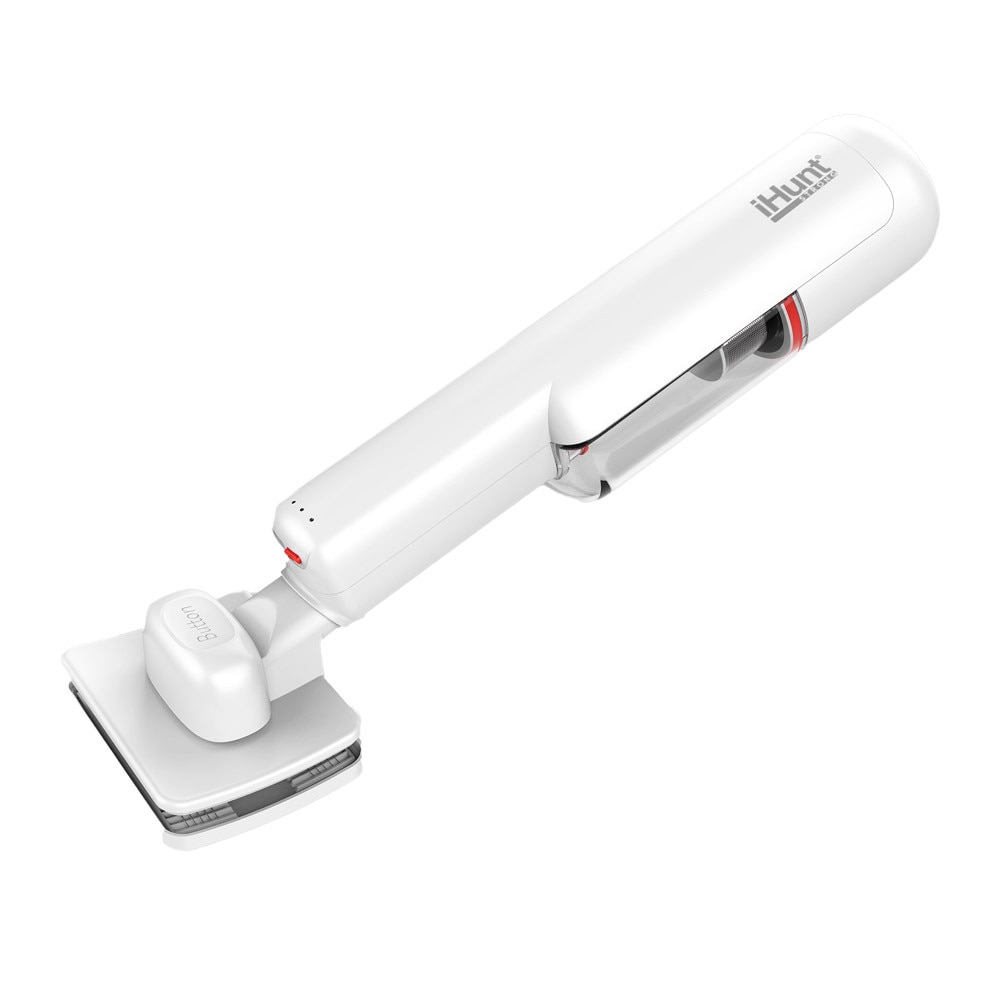 Aspirator de mana fara fir iHunt Bro Vacuum Cleaner 3-in-1, Multisuprafete, Aspiratie puternica 100W / 13kPA, Include perie curatat par animale si accesorii spatii inguste, White