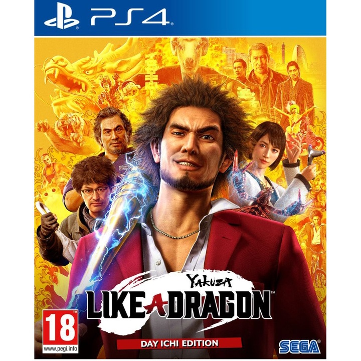 Yakuza: Like a Dragon ICHI EDITION játék PlayStation 4-re