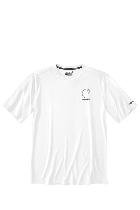 Carhartt Force férfi póló, fehér, Sun Defender technológiával, poliészter anyagból