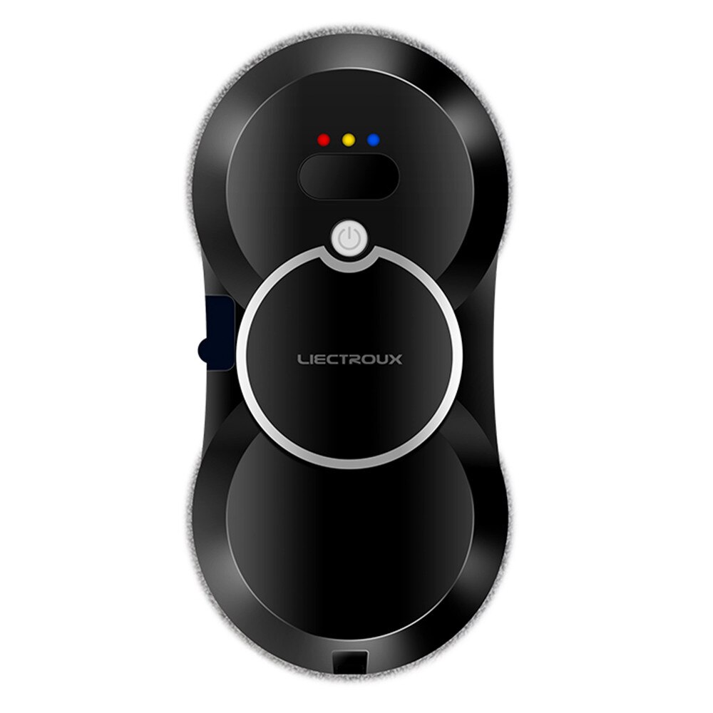 Robot de curatat geamuri Liectroux HCR-10, aspirare 2800Pa, rezervor apa 30 ml, corp ultra-subtire 6,8 cm, negru