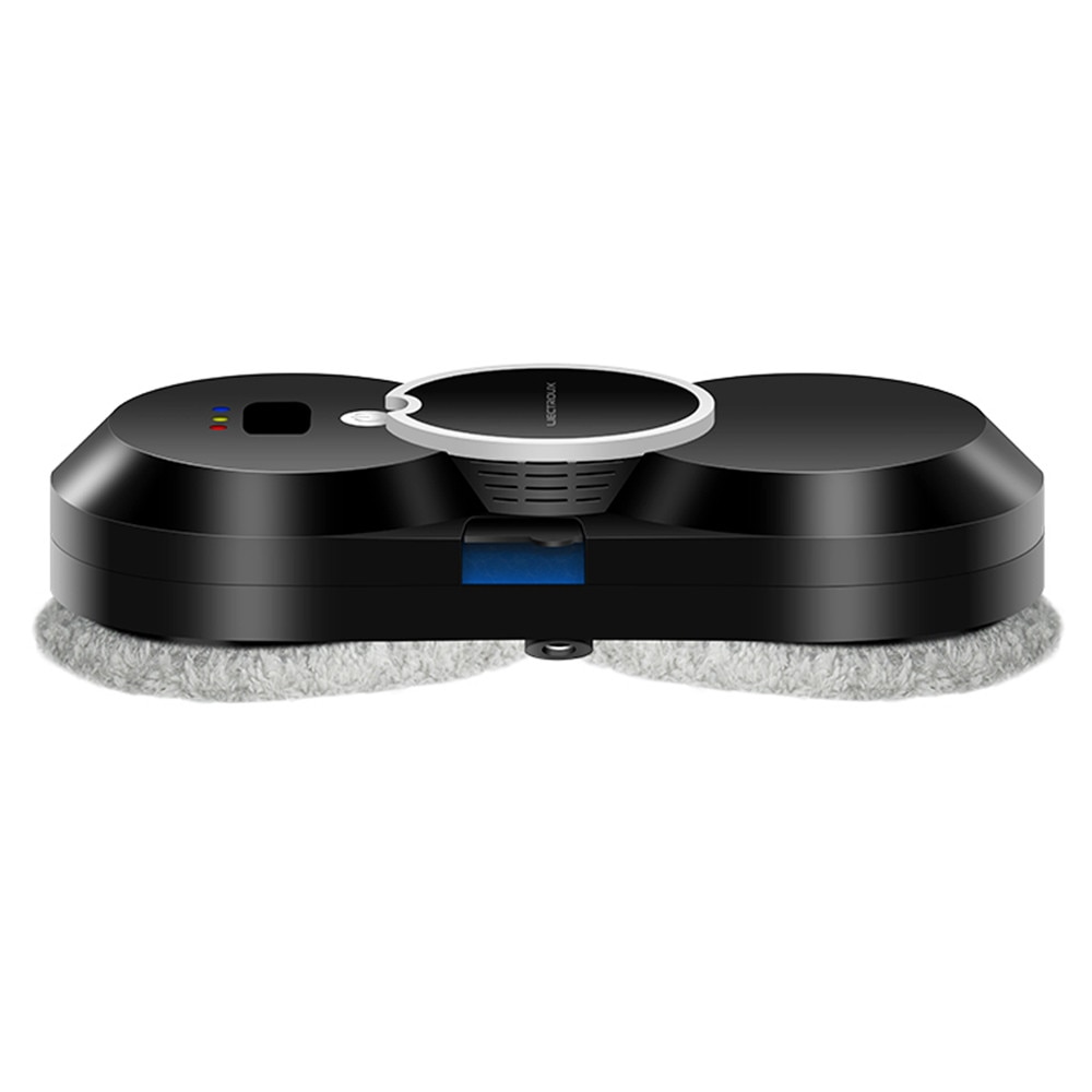 Robot de curatat geamuri Liectroux HCR-10, aspirare 2800Pa, rezervor apa 30 ml, corp ultra-subtire 6,8 cm, negru
