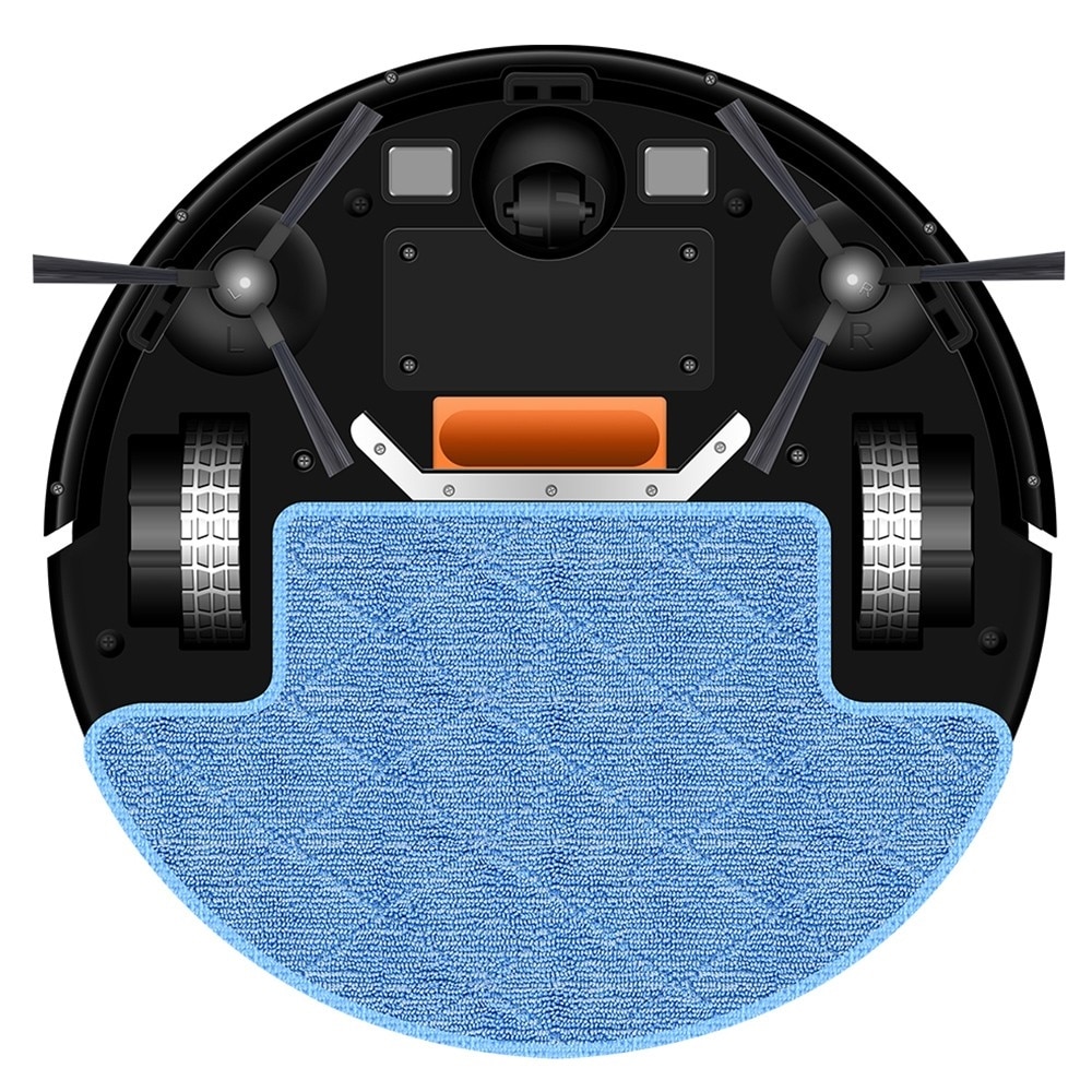 Aspirator robot, Liectroux M7S Pro, navigare harta 2D, baterie 4400mAh, negru, cu accesorii