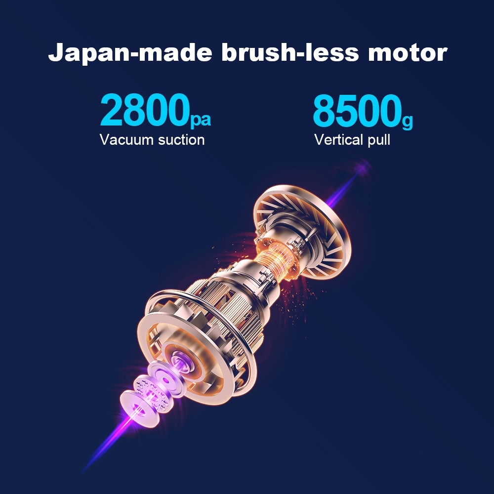 Robot curatare geamuri Liectroux YW610, aspiratie 2800Pa, rezervor 30ml, alb, 29x14.4x9.3cm