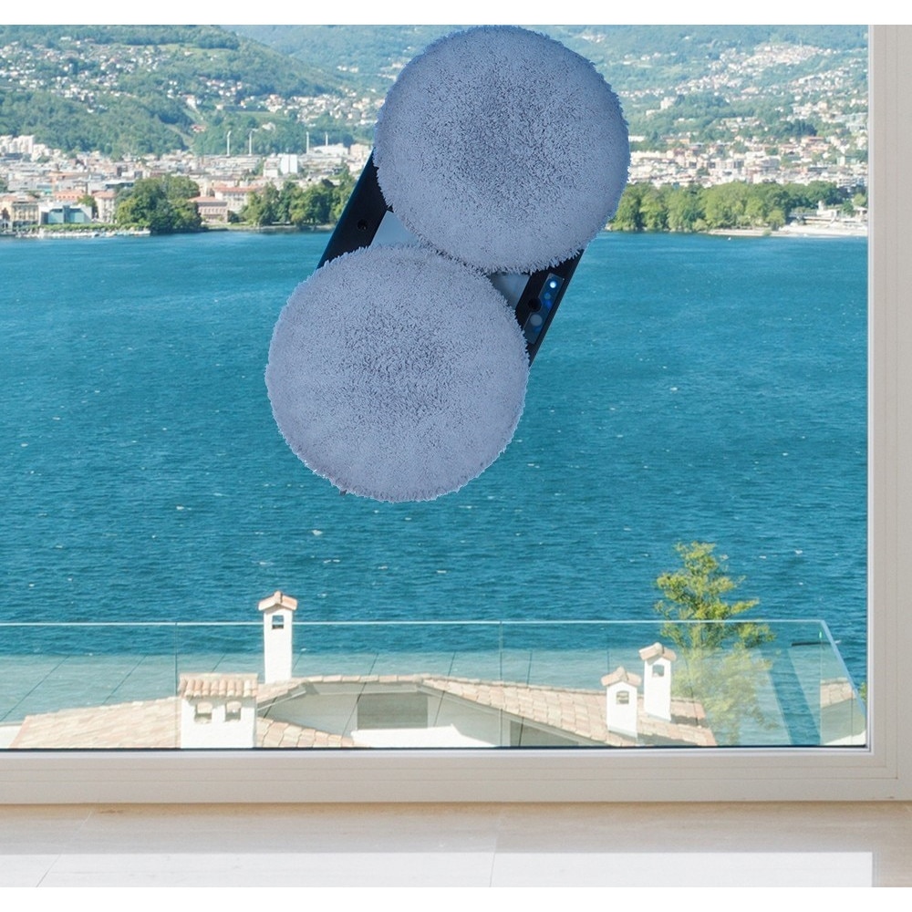 Robot curatare geamuri Liectroux YW610, aspiratie 2800Pa, rezervor 30ml, alb, 29x14.4x9.3cm