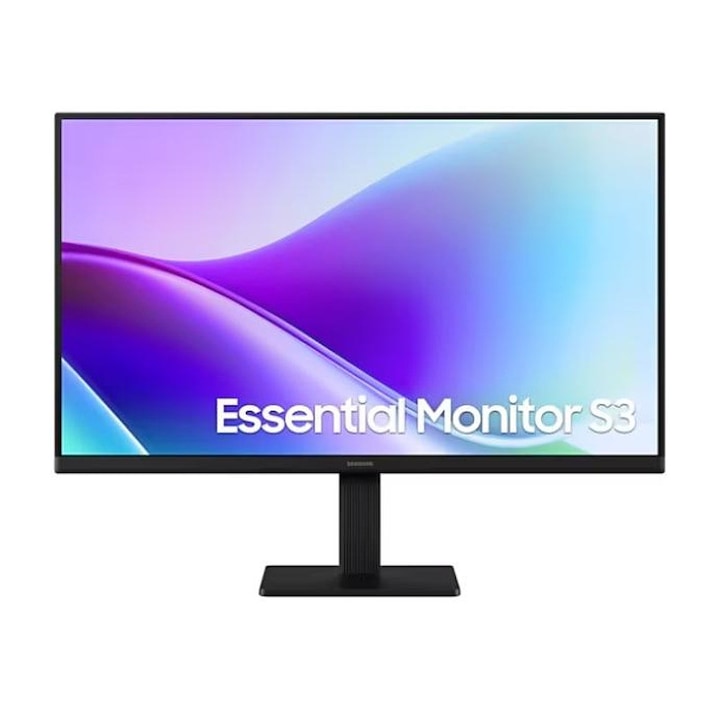 Samsung monitor, LS24F320, 24", IPS, LED, 1920x1080, 5ms, 120 Hz, 250cd/m², HDMI, fekete