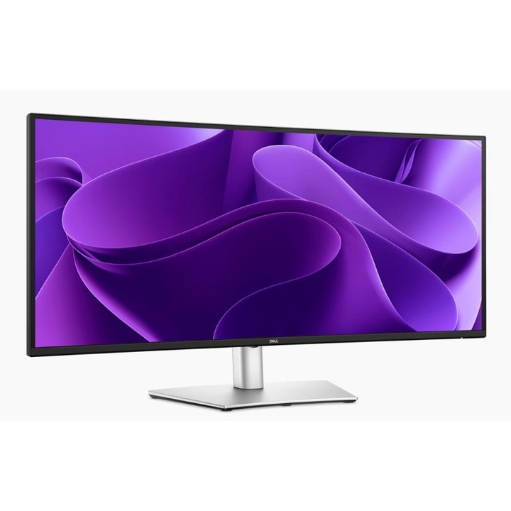 Монитор Dell, P3425WE, 34.1" Curved, WQHD AG, IPS, 100 Hz, 21:9, 5ms, 1500:1, 300 cd/m2, 3440x1440, HDMI, DP, USB-C PD of up to 90W, USB-C Hub, RJ45, PIP, PBP, Черен
