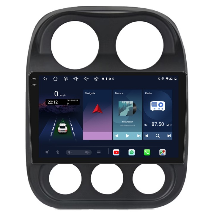 Navigatie PilotOn Jeep Patriot 2011-2017 10 inch 6GB 128GB 8 CORE