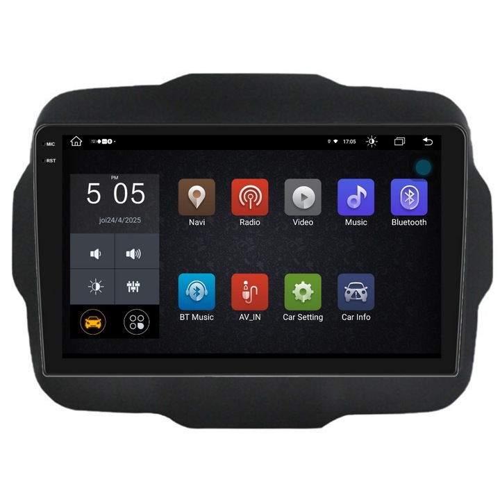 Navigatie PilotOn Jeep Renegade 2014-2023 2K 8GB 256GB 8 CORE