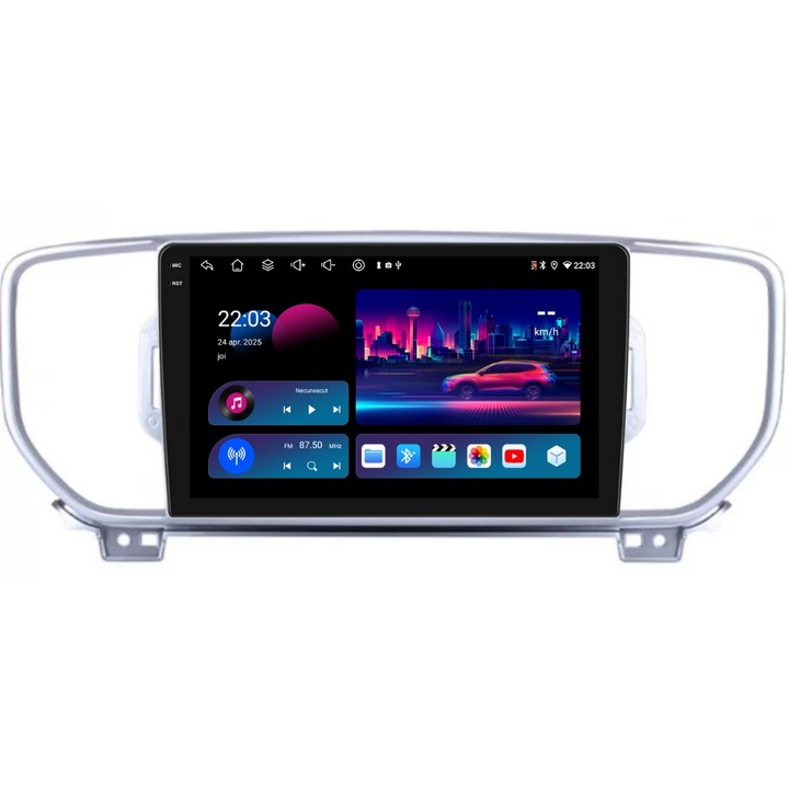 Navigatie PilotOn Kia Sportage 2016-2021 9 inch 4GB 64GB 8 CORE