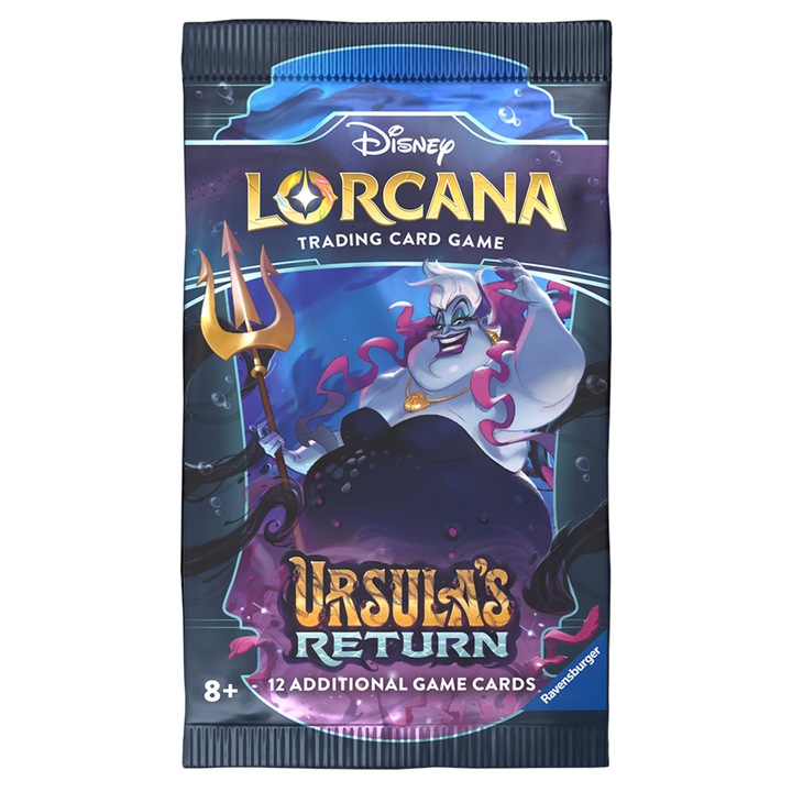 Картова игра Disney Lorcana: Ursula's Return - бустер, английски