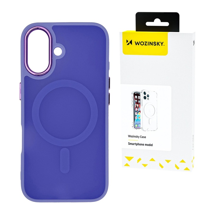 Carcasa Wozinsky Fashion Case MagSafe compatibila cu Samsung Galaxy S25 Ultra Purple