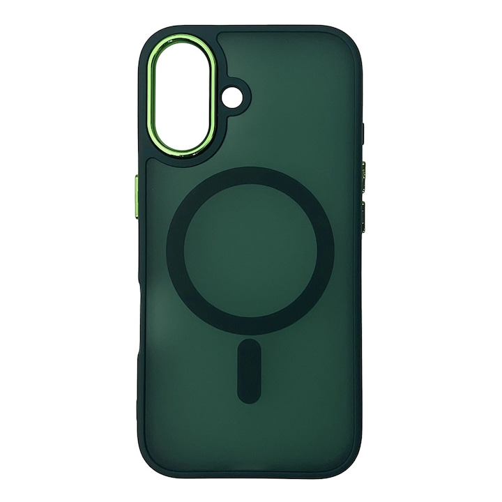 Carcasa Wozinsky Fashion Case MagSafe compatibila cu Samsung Galaxy S25 Green