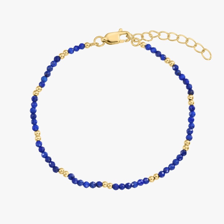 Bratara din argint Golden SummerScape - Lapis Lazuli