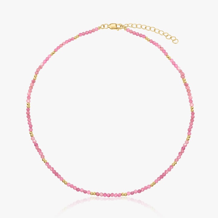 Colier din argint Golden SummerScape - Turmalina