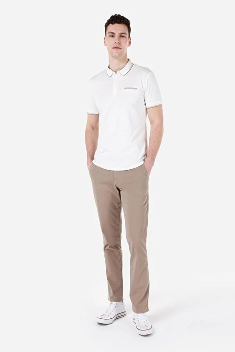 Pantaloni De Barbati Bej Regular Fit CL1049750 8684112565415