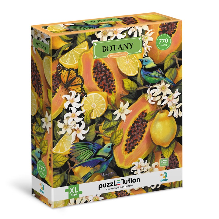 Пъзел Dodo Botany, Тропически плодове, 770 части, 8+
