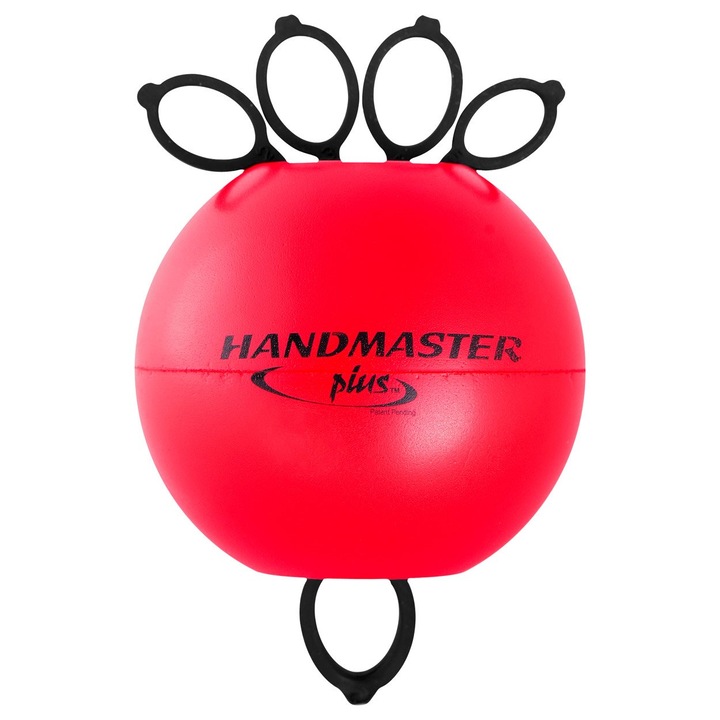 Sport-Tec Handmaster Plus kéztréner, közepes, piros, ujjtréninghez